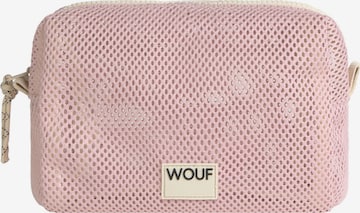 Wouf Kulturtasche in Pink: Vorderseite