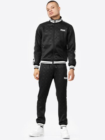 LONSDALE Костюм для бега 'Ashwell' в Черный: спереди