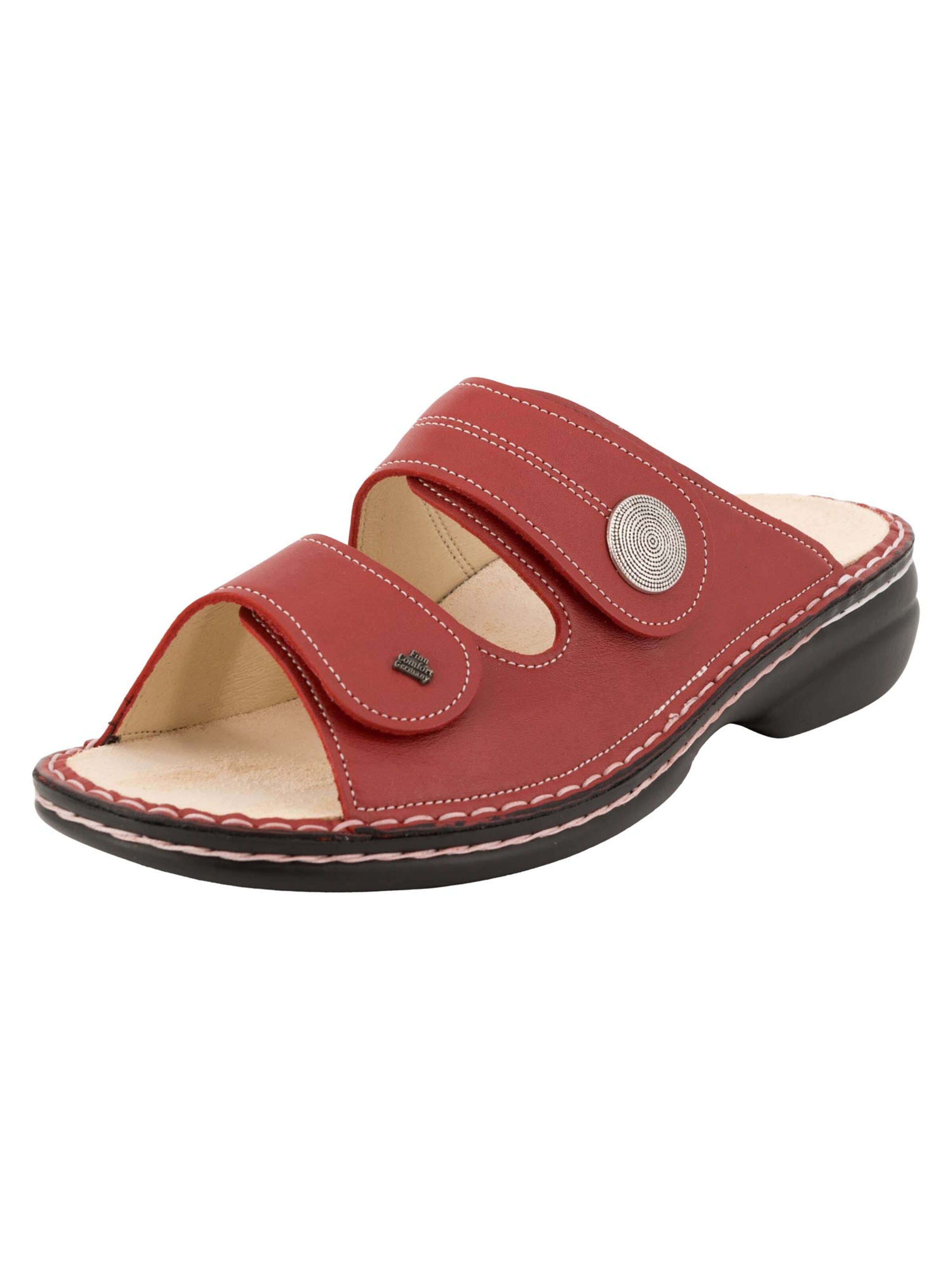 Finn Comfort Muiltjes 'SANSIBAR' in Rood