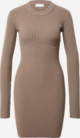 LeGer by Lena Gercke Knitted dress in Brown: front