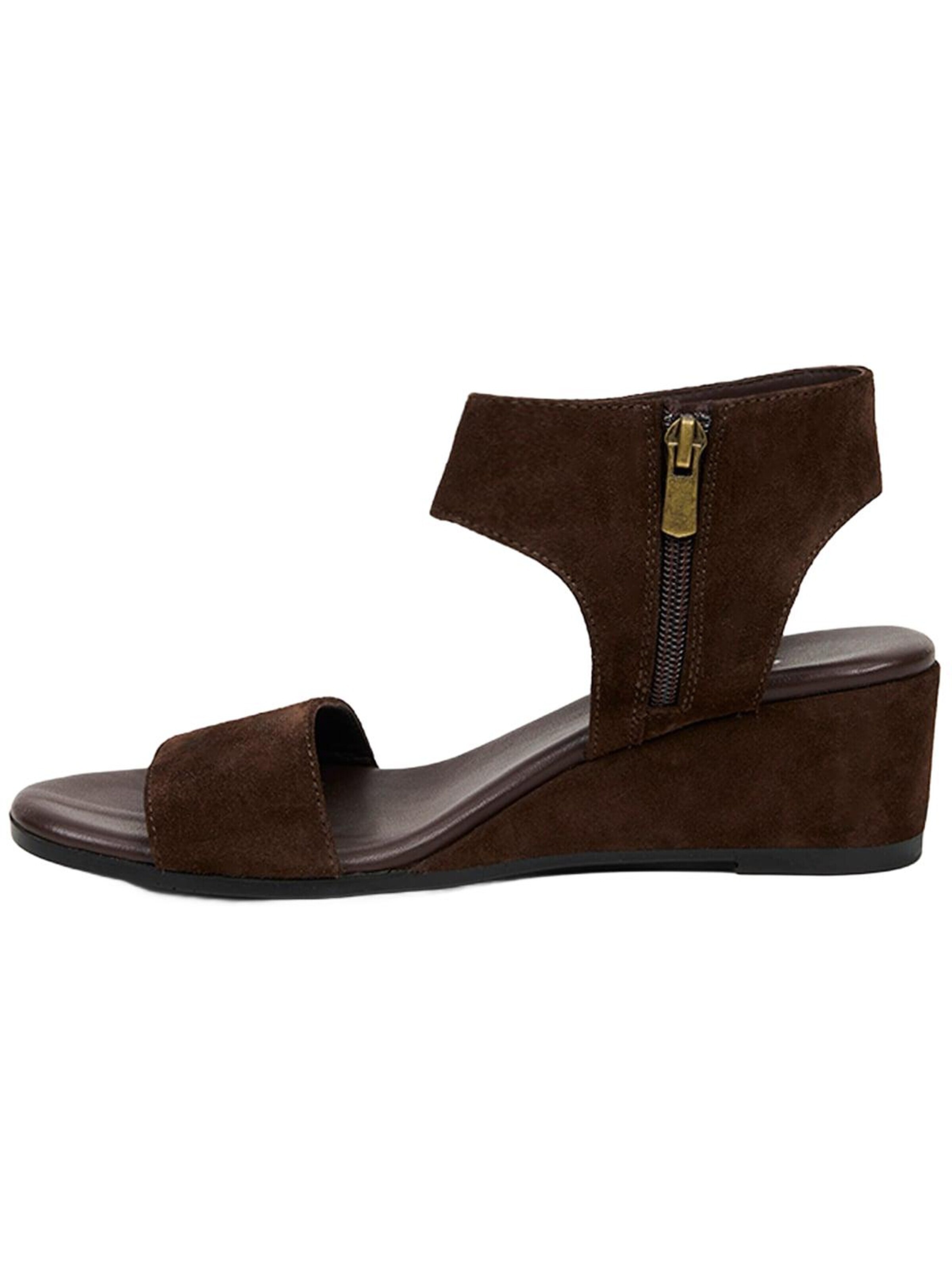 Desa Teenslipper 'Keilsandalen' in Bruin