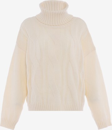 aleva Sweater in Beige: front