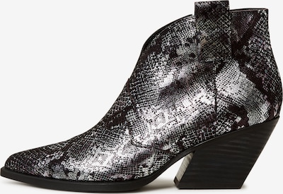 CESARE GASPARI Cowboystiefel in 36 in schwarz / silber, Produktansicht