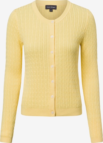 Pull-over ' ' Franco Callegari en jaune : devant