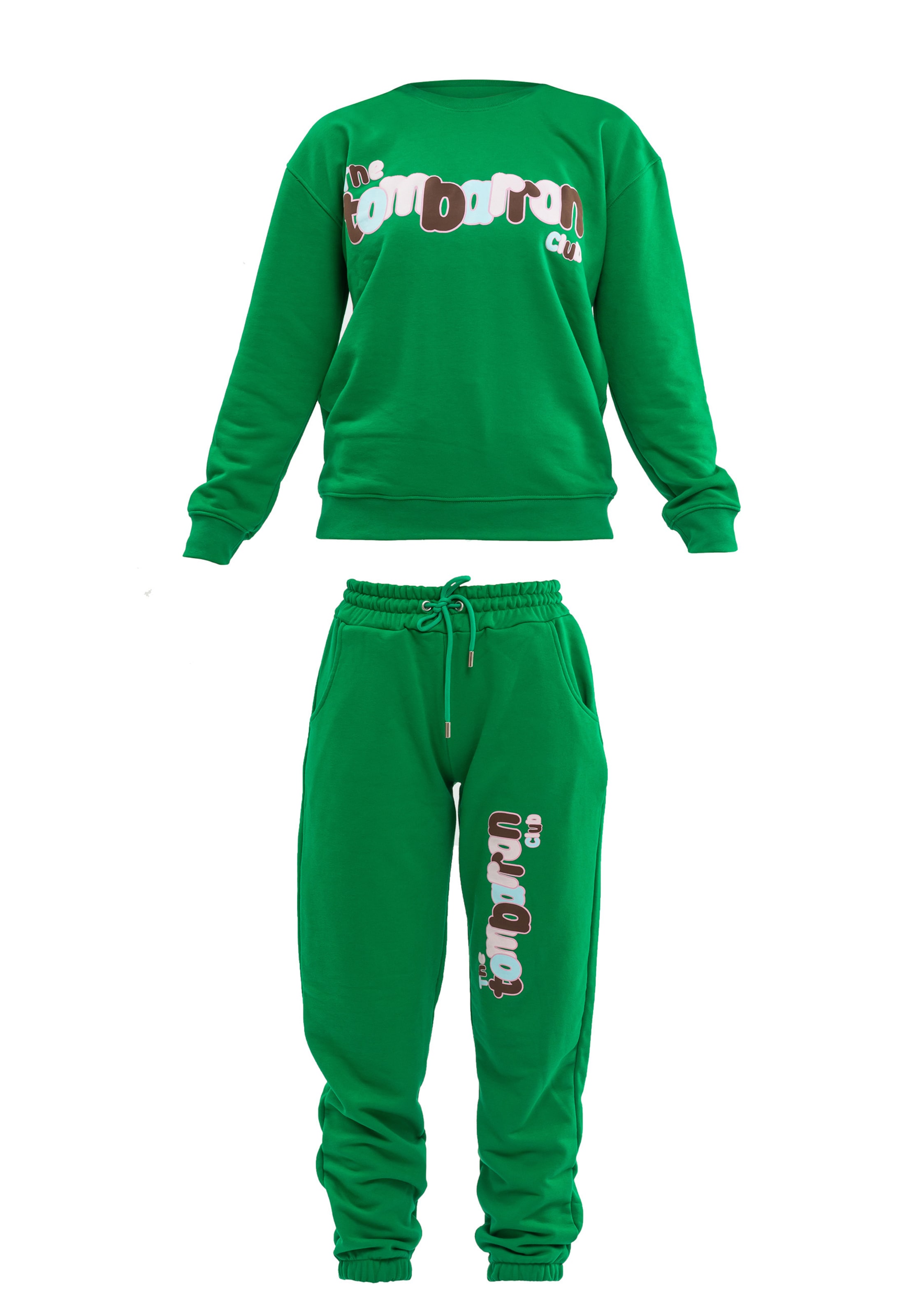 Regular Survêtement Tom Barron en vert : devant