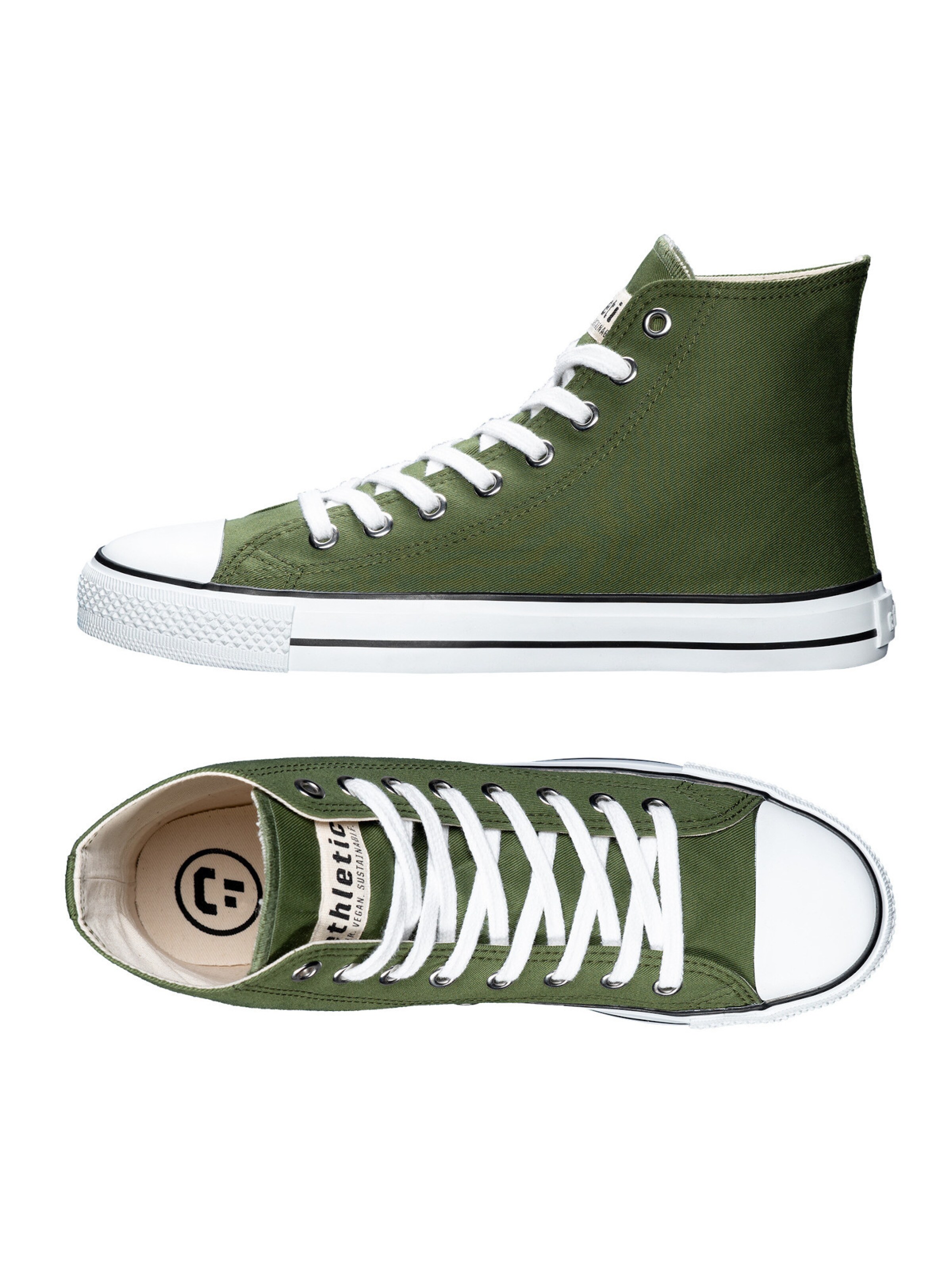 Ethletic High-top trainers in Green