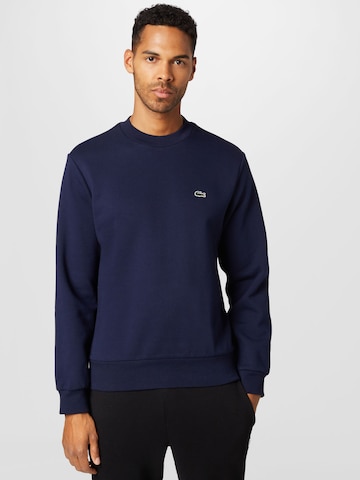 LACOSTE Sweatshirt in Blue: front