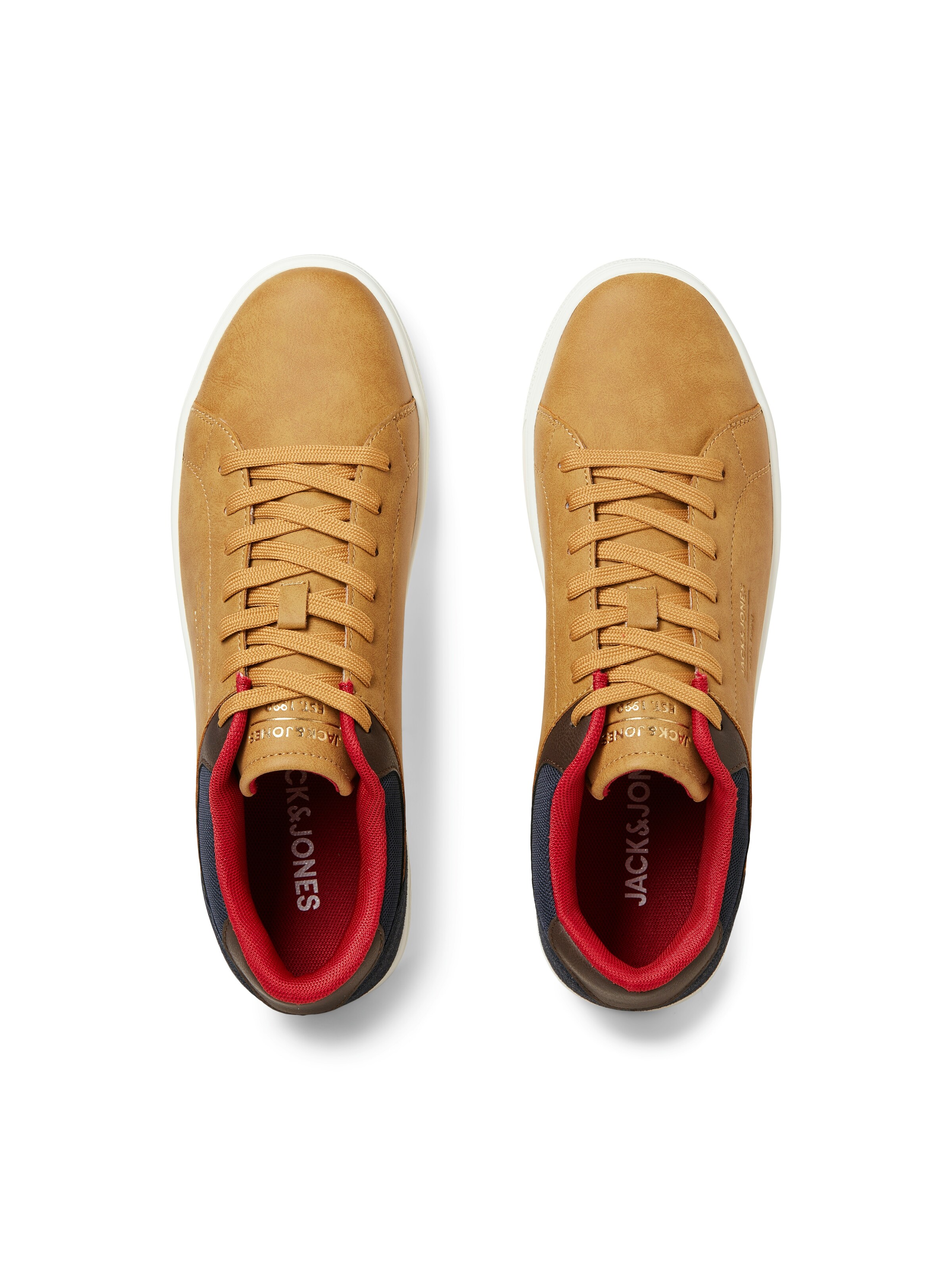 Baskets basses 'JFWJordan' JACK & JONES en jaune