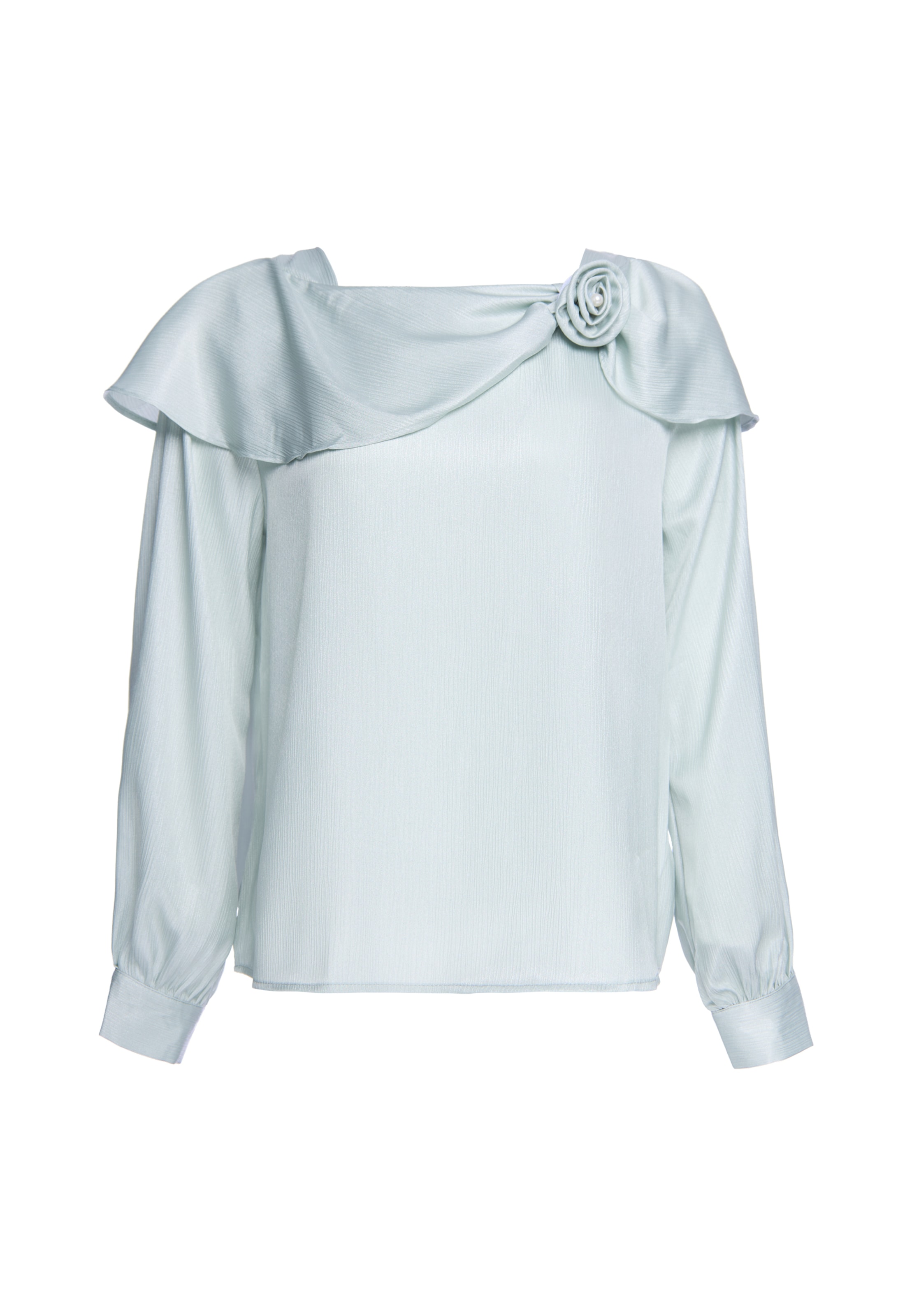 faina Blouse in Green: front