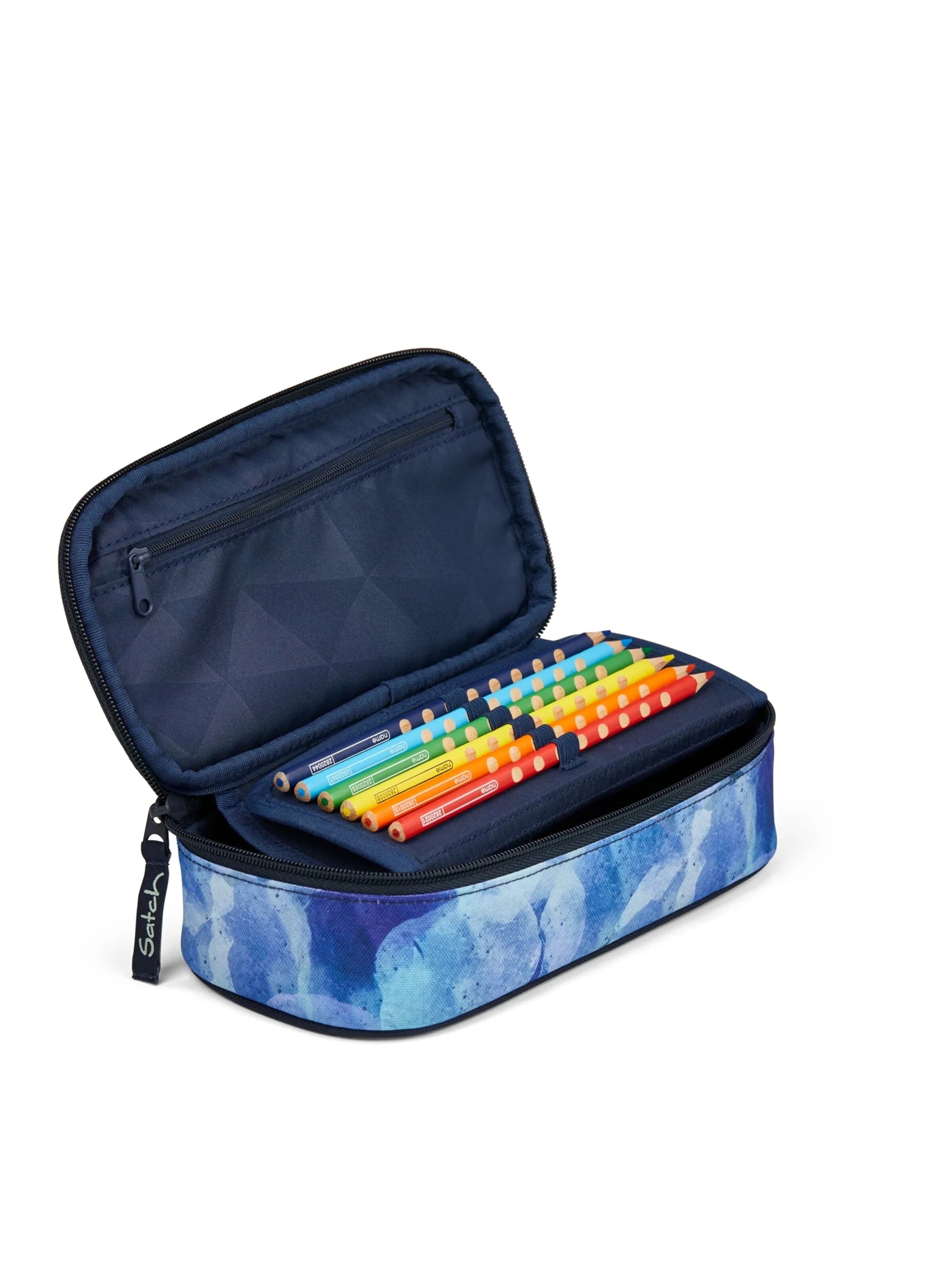 Satch Tasche 'Federmäppchen Schlamperbox'‌‌‌‌‌‌ in Blau