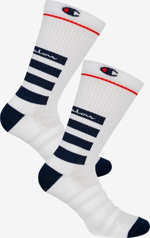 Champion Authentic Athletic Apparel Athletic Socks ' 2er-Pack Performance ' in White: front