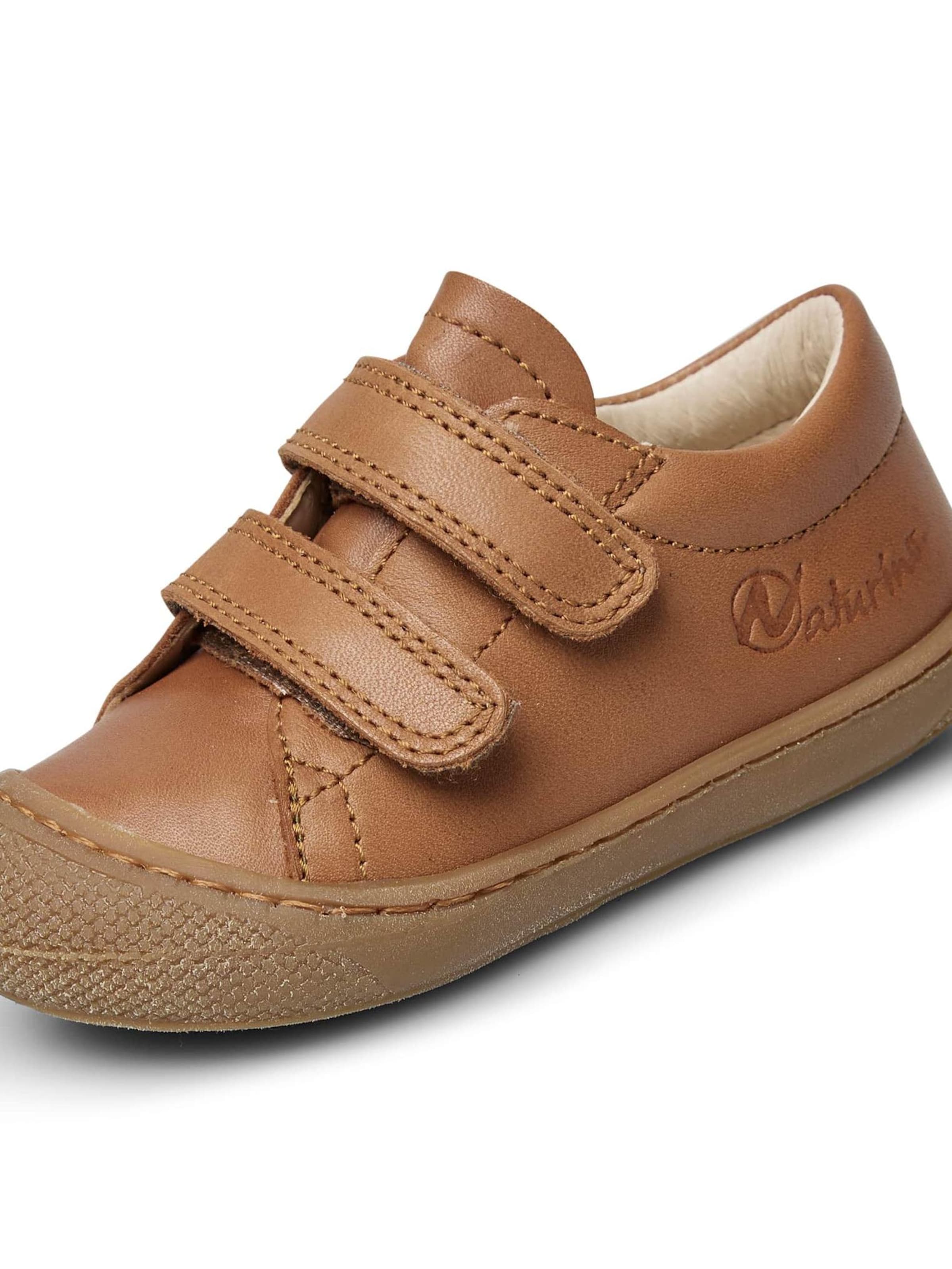 NATURINO Lage schoen 'COCOON LOW VL' in Beige: voorkant