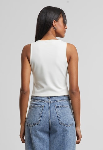Gilet de costume Urban Classics en blanc