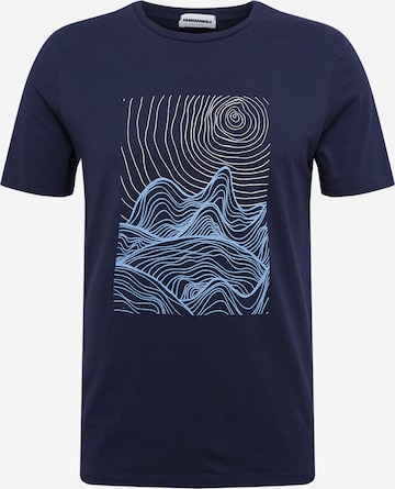 ARMEDANGELS - Camiseta 'JAAMES' en azul: frente
