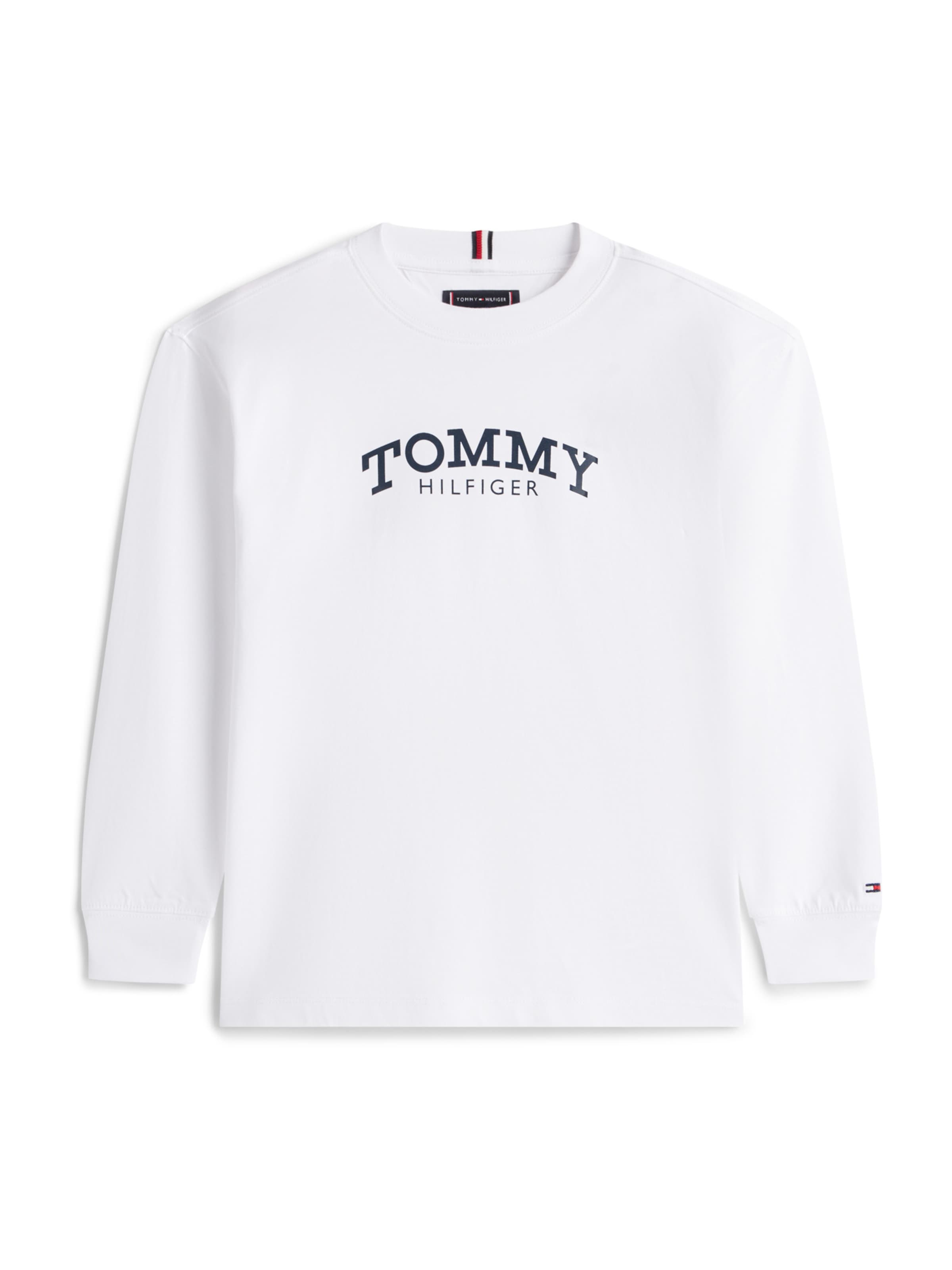 TOMMY HILFIGER Μπλουζάκι σε λευκό: μπροστά