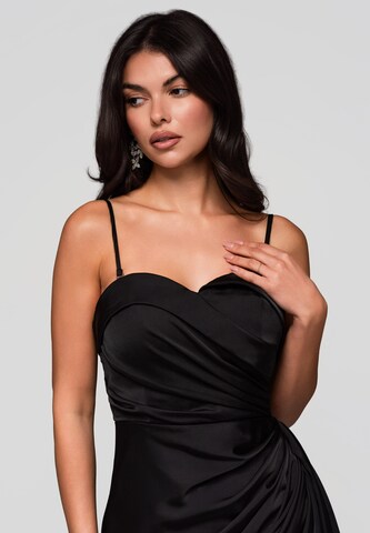 Robe de soirée 'Carla' Ombre en noir