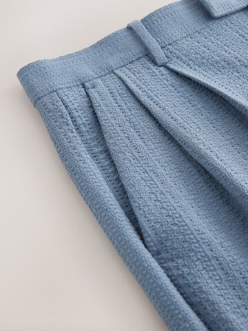 Next - Loosefit Pantalón plisado en azul