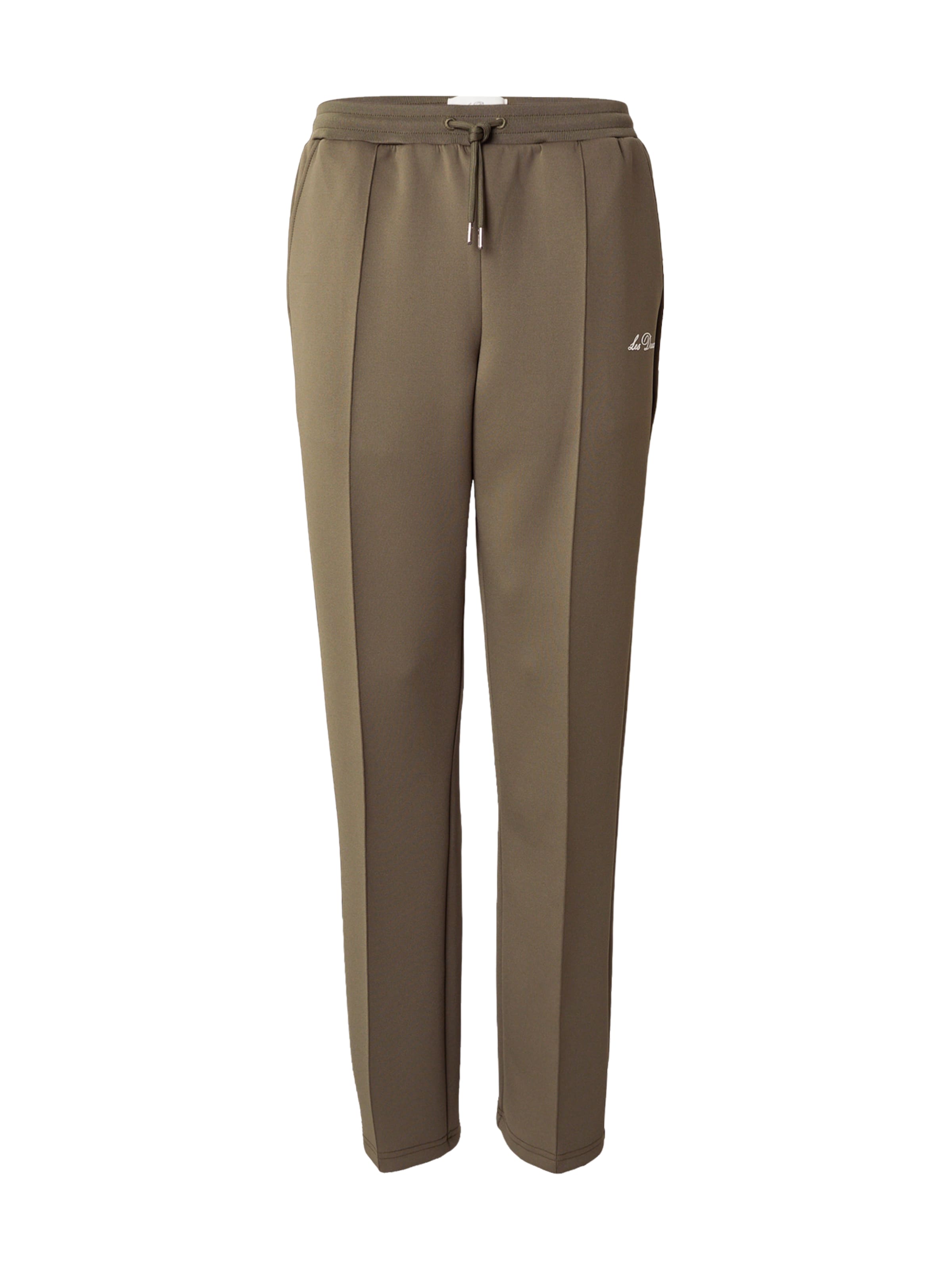 Les Deux - Loosefit Pantalón en verde: frente