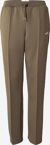 Loosefit Pantalon Les Deux en vert : devant