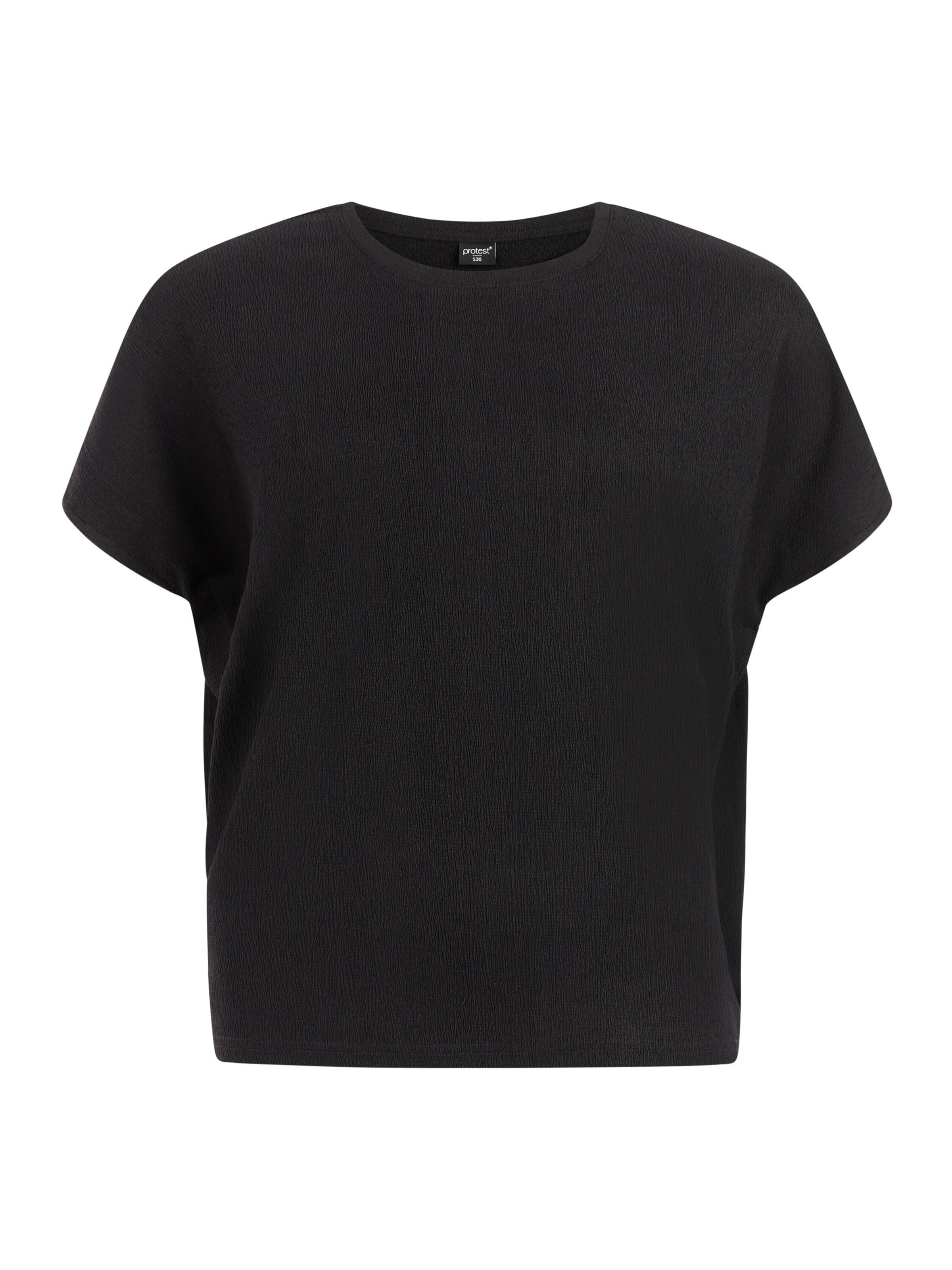 PROTEST Shirt 'PRTLouas'‌‌‌‌ in Schwarz: Vorderseite