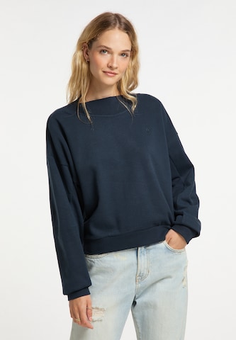 DreiMaster Vintage Sweatshirt in Blauw: voorkant