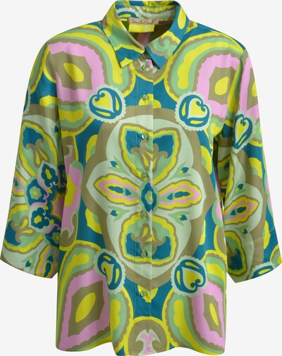 Smith&Soul Blouse in Yellow / Petrol / Apple / Light green, Item view