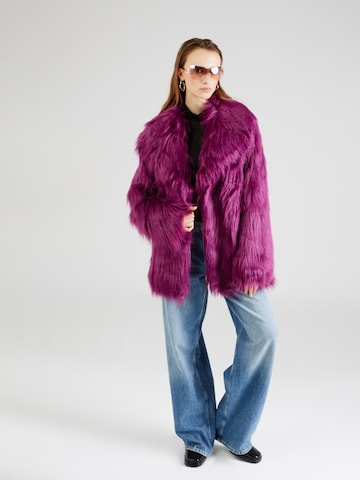 Karl Lagerfeld Χειμερινό μπουφάν σε ροζ