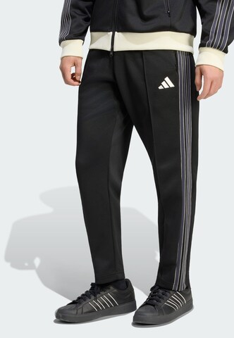 Effilé Pantalon de sport 'Stadium' ADIDAS SPORTSWEAR en noir : devant
