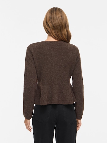 VILA Strickjacke 'VILuna' in Braun