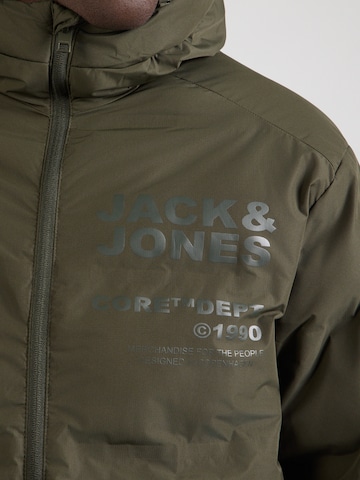 JACK & JONES Winter jacket 'JCOBOSTON' in Green
