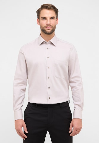 ETERNA Comfort Fit Hemd in Beige: Vorderseite