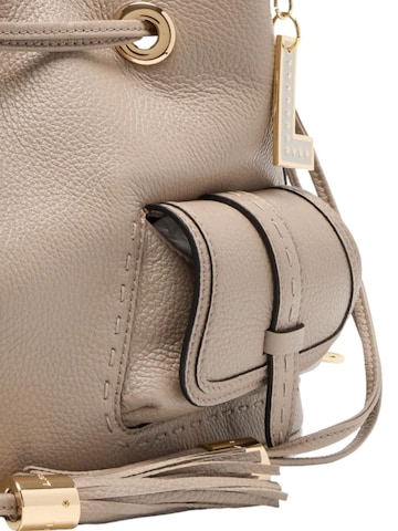 LancelTorba za na rame 'Lancel Sacs à main M 1Er Flirt Femme Galet' - siva boja