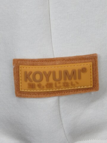 Koyumi Sweatshirt 'Break Your Neck' in Grey