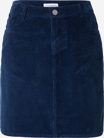 KnowledgeCotton Apparel Skirt 'ROMY' in Blue: front