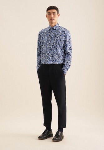 SEIDENSTICKER Regular Fit Businesshemd 'SMART ESSENTIALS' in Blau