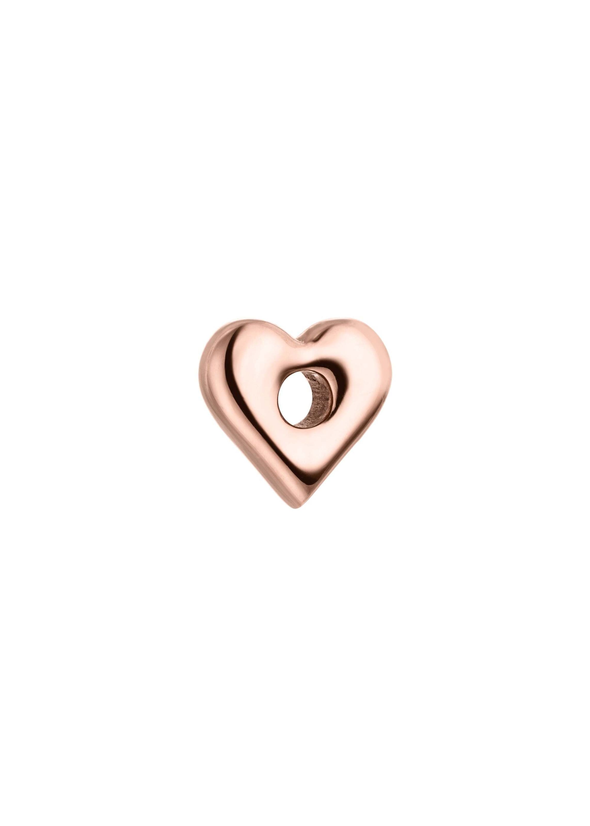 PURELEI Anhänger 'Heart Bubble' in Gold: Vorderseite