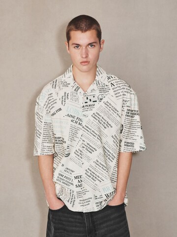 Next Regular fit Button Up Shirt in White: front