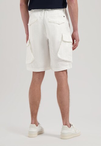 Regular Pantalon cargo 'Logan' Dstrezzed en blanc