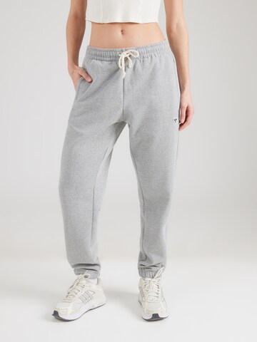 Hummel Tapered Sportbroek 'Bee' in Grijs: voorkant