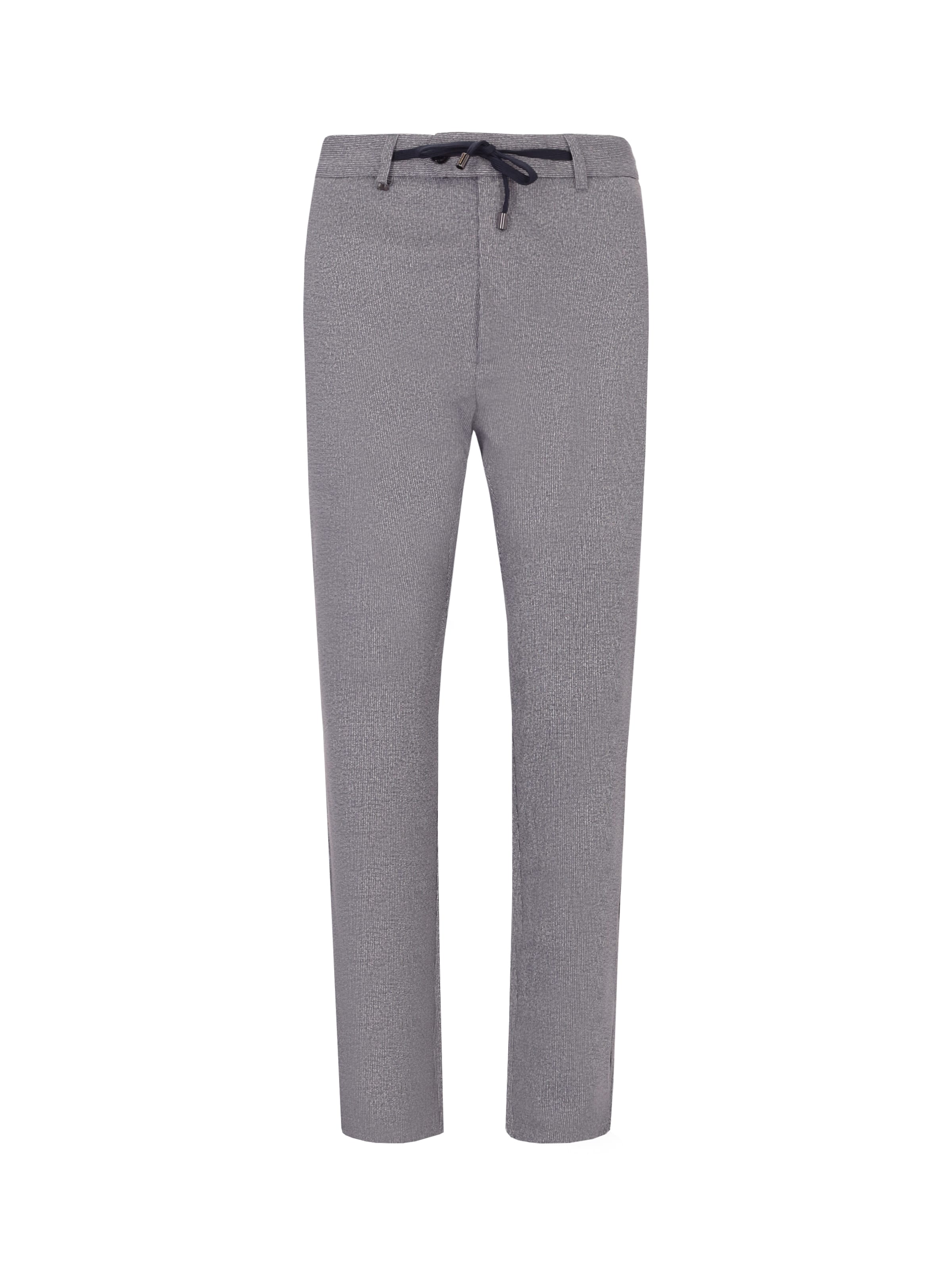Distretto12 Pantalon chino 'York T. Prezzemolo' en 26 en bleu chiné, Vue avec produit
