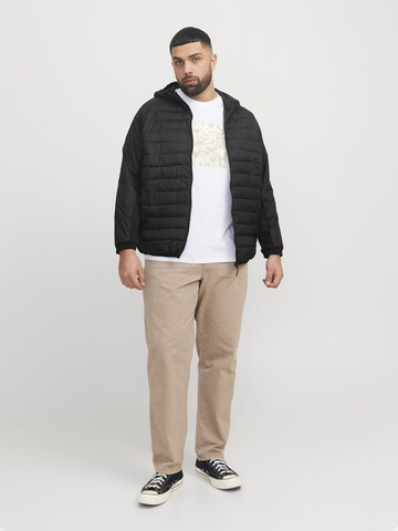Jack & Jones Plus Overgangsjakke i sort