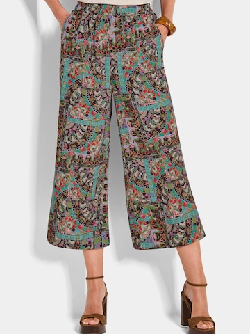 Goldner Loosefit Hose 'Vera' in Mischfarben: Vorderseite