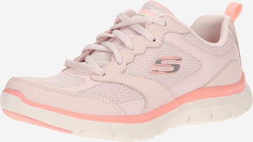 Sneaker low de la SKECHERS pe roz: față