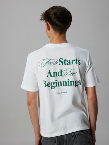 T-Shirt NAME IT en blanc : devant