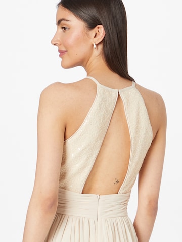 Robe de soirée STAR NIGHT en beige