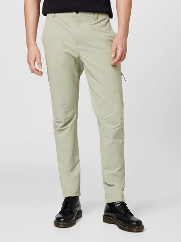 THE NORTH FACE Regular Outdoor Pants 'PROJECT' in Green: front