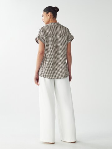 Willa Blouse 'Taurus' in Beige