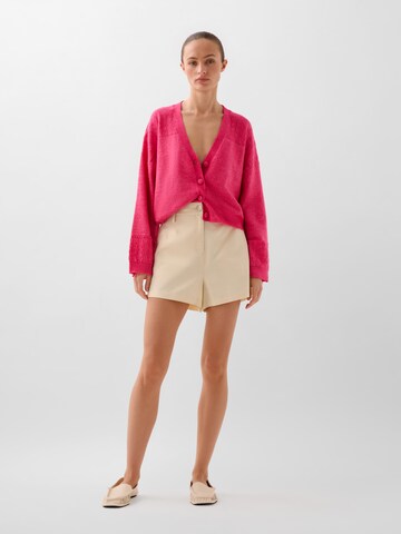 Cardigan ' ' Scalpers en rose : devant