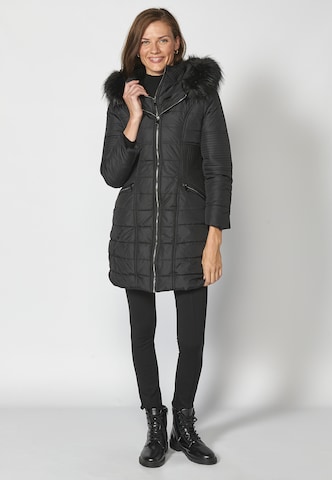 KOROSHI Zimska jakna | črna barva