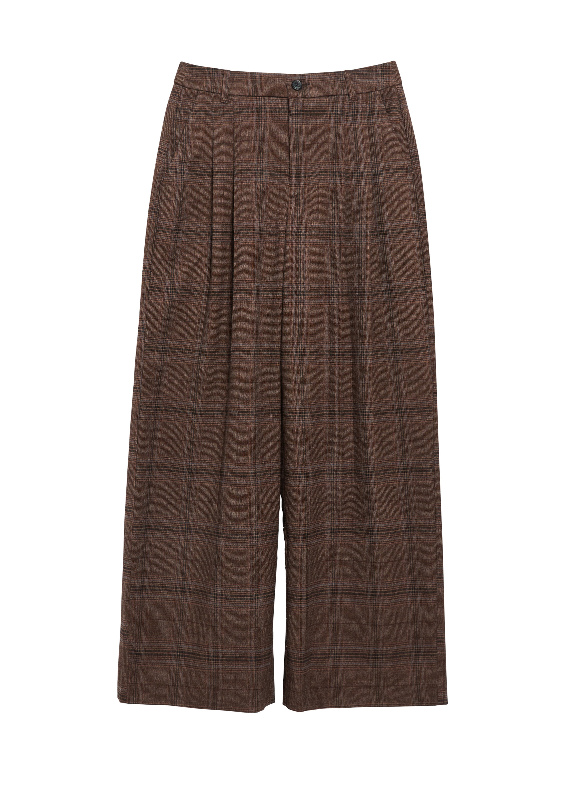 Pantalon à pince s.Oliver en marron : devant
